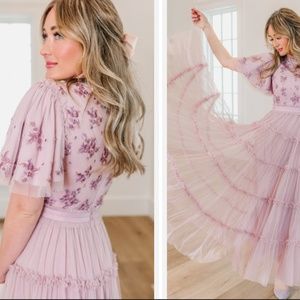 NWT Ivy City. Co Anastasia Dress in Mauve, 1X